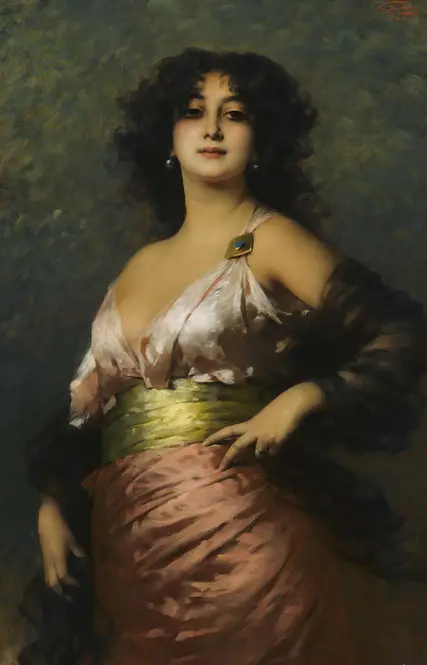 An Exotic Beauty (1900)